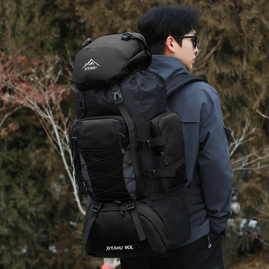 Mochila de Senderismo 90L XIYAHU - Resistente al Agua para Trekking y Camping - Image 8