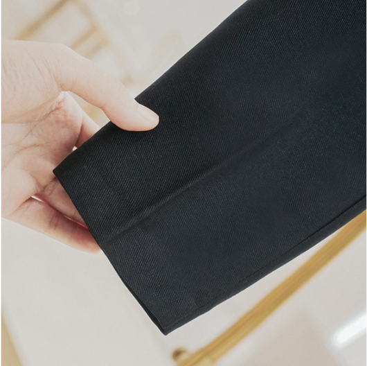 Pantalón Negro Cintura Alta Ajustado Multiuso para Mujer - Image 15