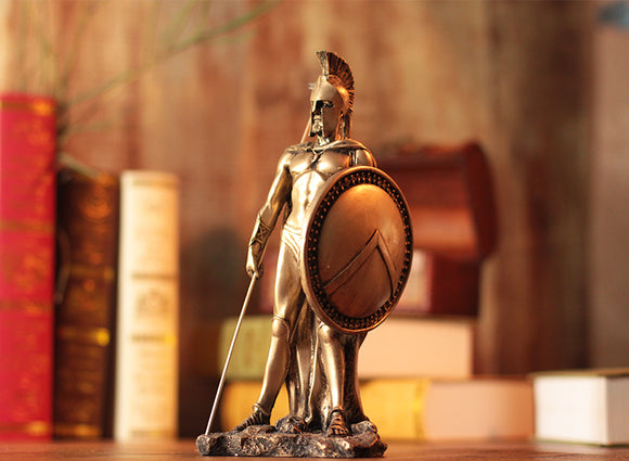 Figura Decorativa Samurái Retro - Ornamento Guerrero para Bar y Hogar