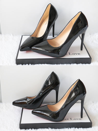 Tacones Altos Puntiagudos de Charol 12cm - Diseño Sexy y Sofisticado - Image 13