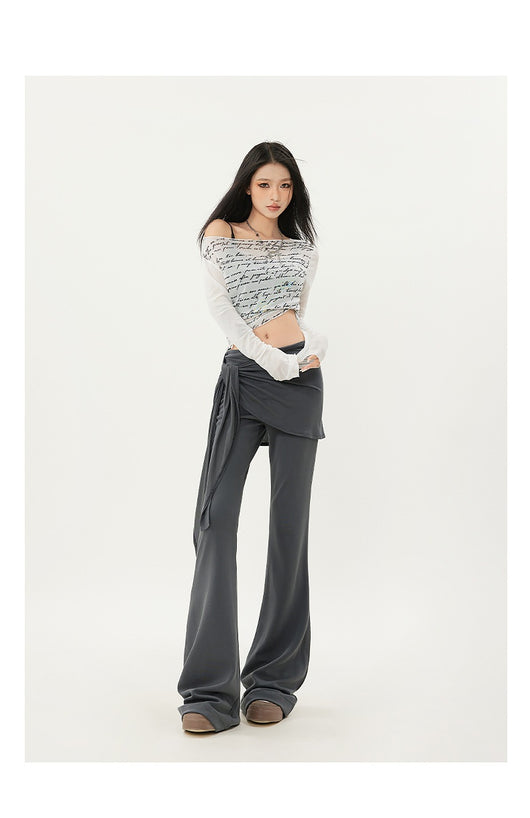 Pantalones Acampanados Cintura Baja Slim Fit - Image 24