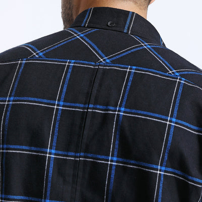 Camisa de Cuadros Casual con Textura Peinada - Image 10