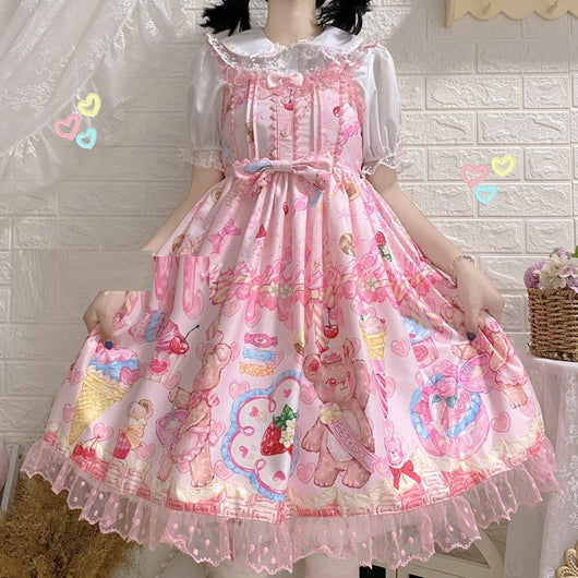 Vestido Jumper Verano Adorable con Tirantes para Mujer - Image 5
