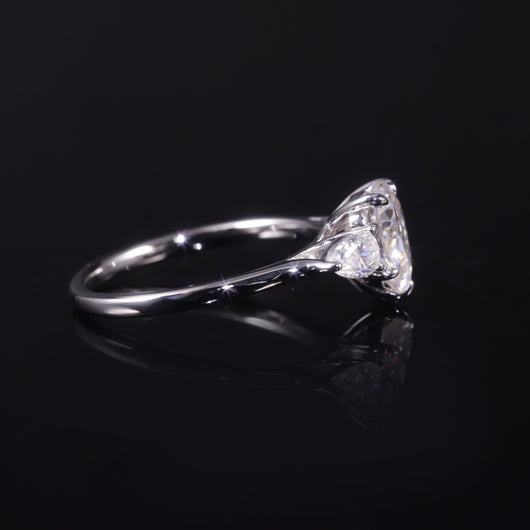 Anillo de Plata 925 con Moissanita en Diseño Gota de Agua - Image 6