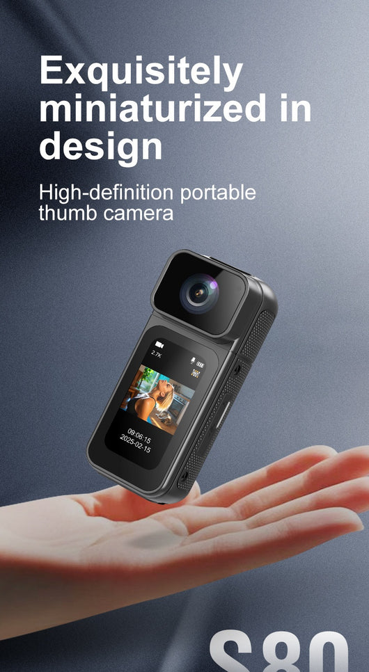 Cámara Deportiva HD S80 con Estabilizador Anti-Vibración - Image 7