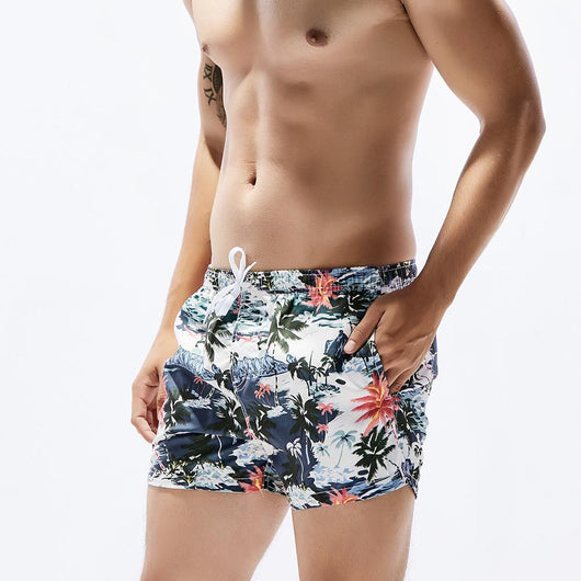 Pantalones Cortos de Playa Estampado Coco Secado Rápido - Image 9