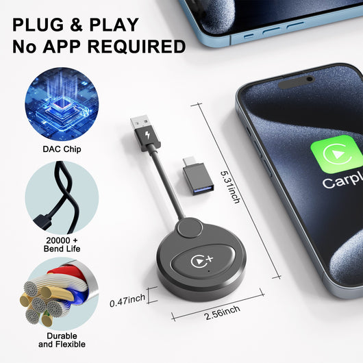 Adaptador Inteligente de Auto Alámbrico a Inalámbrico - Image 35