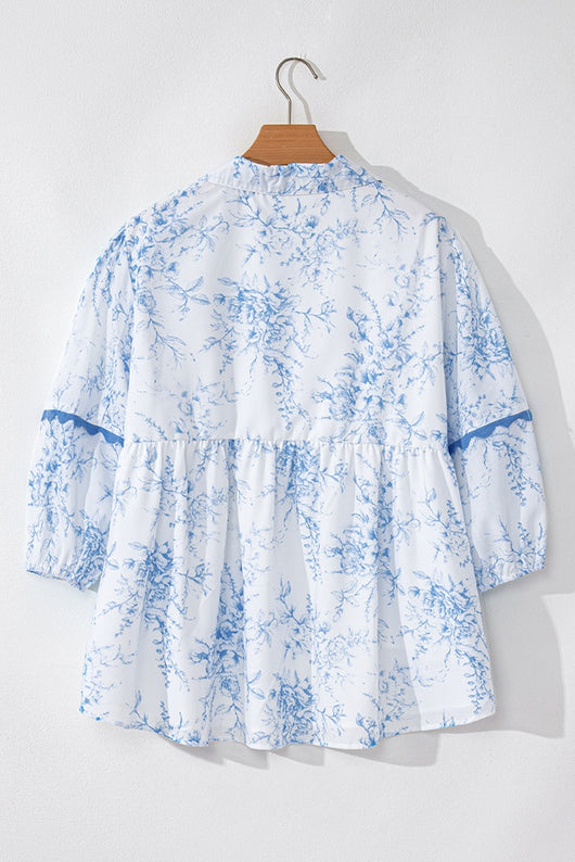 Blusa Estampada Floral en Chifón para Mujer - Image 16