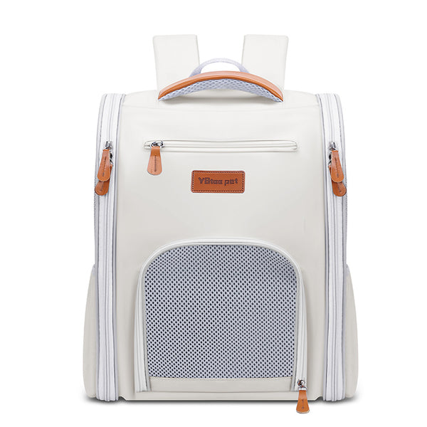 Mochila Transportadora Respirable para Mascotas - Plegable y Portátil - Image 4