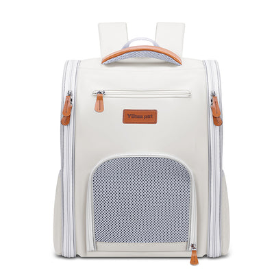 Mochila Transportadora Respirable para Mascotas - Plegable y Portátil - Image 4