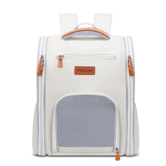 Mochila Transportadora Respirable para Mascotas - Plegable y Portátil - Image 4