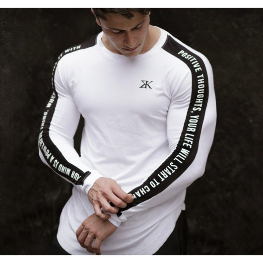 Playera Deportiva Ajustada Cuello Redondo para Correr - Image 11