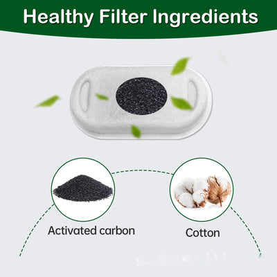 Filtro Dispensador de Agua para Mascotas con Tela No Tejida y Acero Inoxidable - Image 18