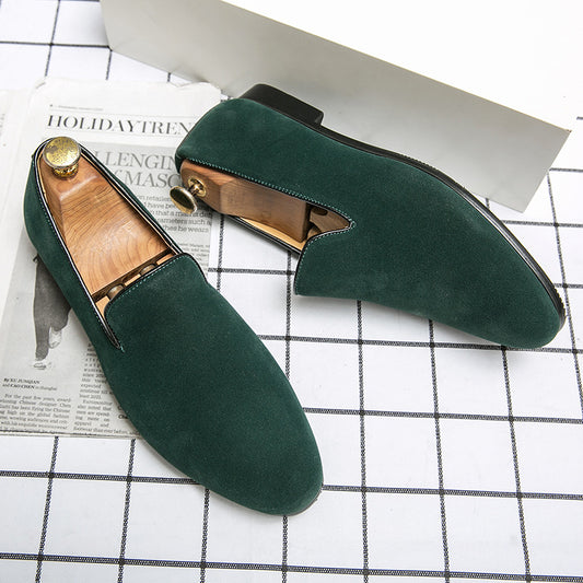 Zapatos de Cuero Británico Mate Gommino para Hombre - Image 2