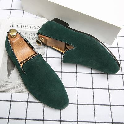 Zapatos de Cuero Británico Mate Gommino para Hombre - Image 2