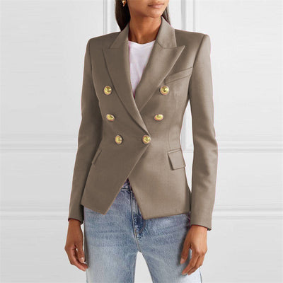 Saco Casual Elegante de Color Sólido - Image 13