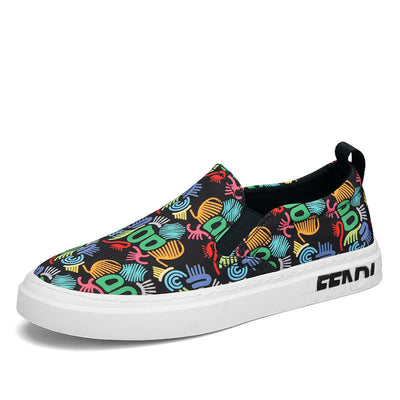 Zapatos Casuales de Lona con Cordones y Punta Redonda para Primavera y Otoño - Image 5