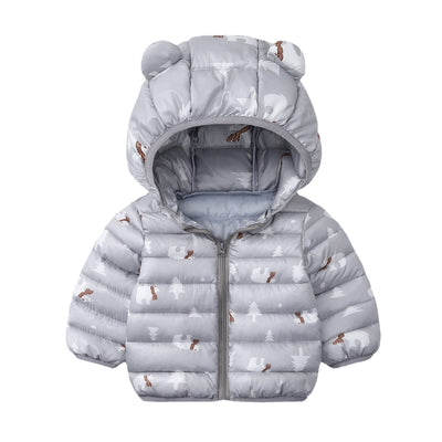 Chaqueta Acolchada de Algodón Ligera para Bebés e Infantes - Image 4