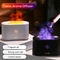 Difusor de Aroma con Luz de Llama y Humidificador de Niebla para Aromaterapia