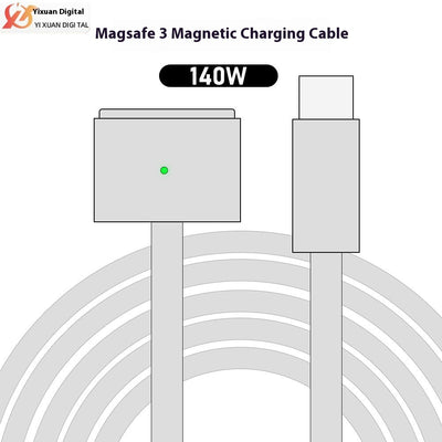 Cable de Carga Magnético 140W USB-C a MagSafe 3 - Image 3