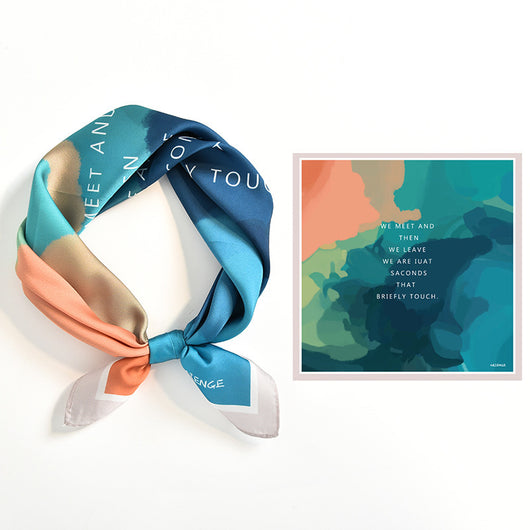 Pañuelo Cuadrado de Seda Premium Versátil para Mujer - Image 44