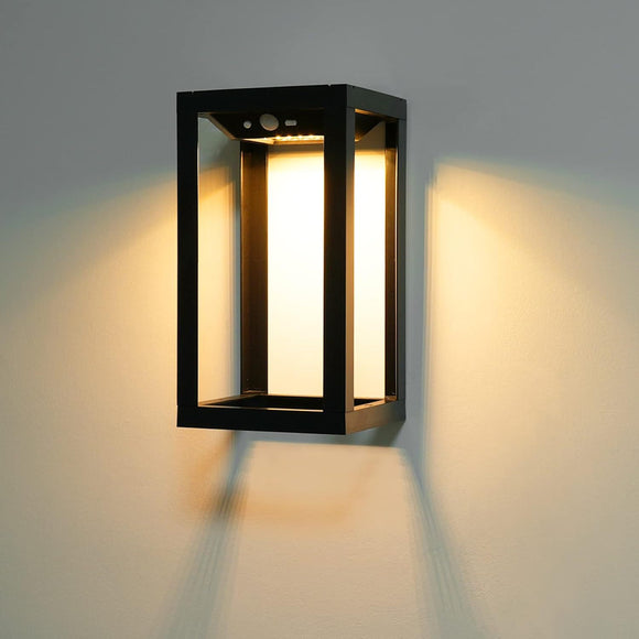Lámpara de Pared Exterior Moderna Estilo Chino - Resistente al Agua para Villa y Jardín
