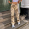 Jeans Rectos con Estampado Street Wear Casual