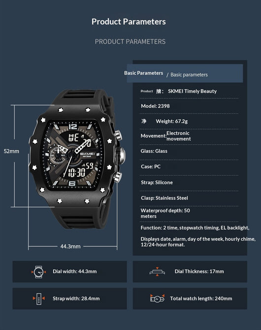 Reloj Inteligente para Hombre con Doble Pantalla y Diseño Elegante - Image 12