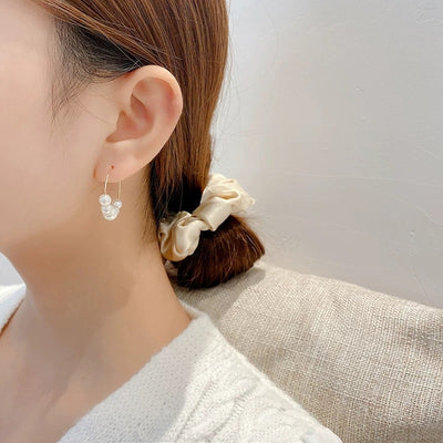 Aretes de Aro Perla Gracia - Tendencia Viral de Influencers