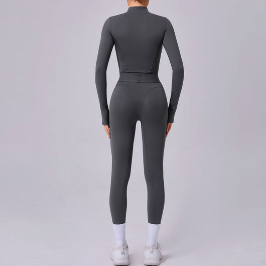 Enterizo de Yoga para Mujer con Malla Transpirable - Image 4