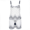 Jumpsuit Estampado con Cintura Elástica Ajustable