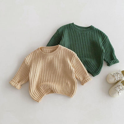 Suéter Tejido Grueso para Niños - Pullover Cómodo y Duradero - Image 2
