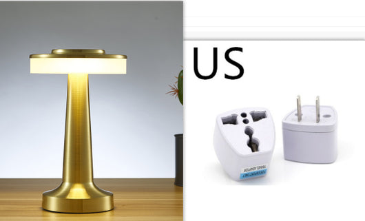 Lámpara de Mesa Multifunción con Cargador para Hotel y Comedor - Image 7