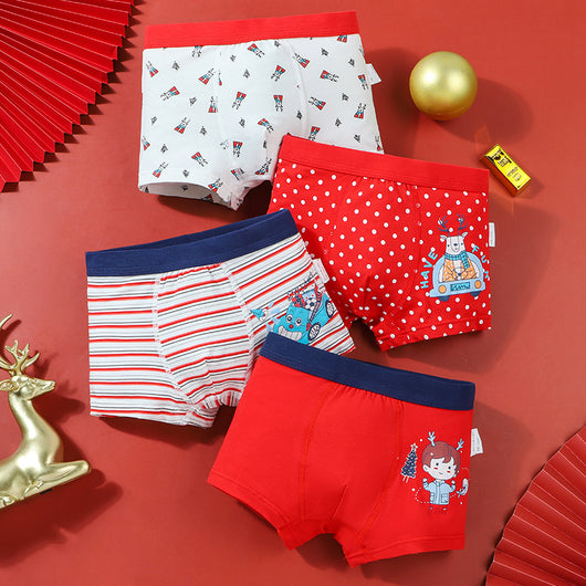 Pack de Boxers Infantiles de Algodón con Diseños Animados - Image 25