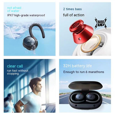 Auriculares Deportivos X10 Bluetooth con Cancelación de Ruido y Batería Ultra Duradera - Image 8