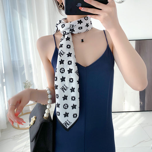 Pañuelo de Seda Twill Grande 90cm para Mujer - Image 57