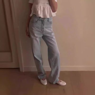 Jeans de Algodón para Mujer