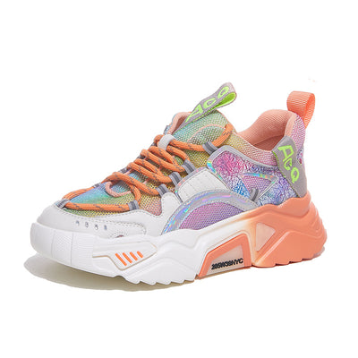 Zapatillas Deportivas Mujer Malla Transpirable con Suela Luminosa - Image 5