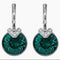 8MM Bella Crystal Earrings Verde Crystal Earrings