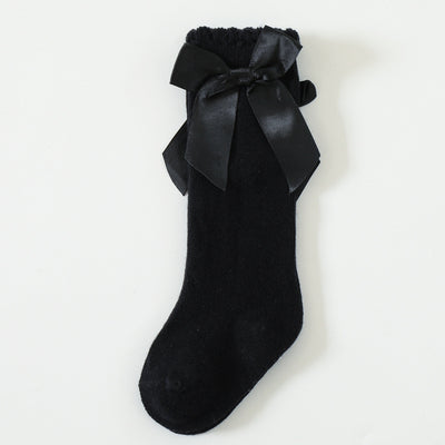 Calcetines Largos para Bebé con Moño Grande y Puño Sin Presión - Image 11