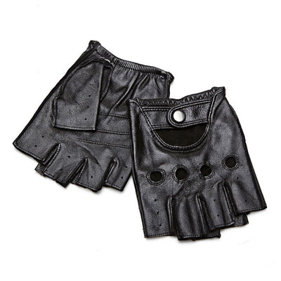Guantes de Cuero Cabrilla Corte Medio para Motociclismo y Actividades Outdoor - Image 5