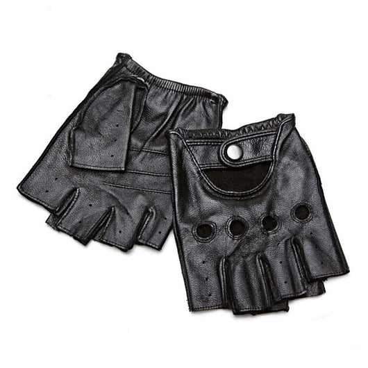 Guantes de Cuero Cabrilla Corte Medio para Motociclismo y Actividades Outdoor - Image 5