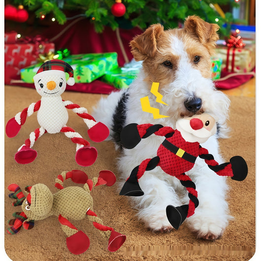 Juguete Navideño para Limpiar Dientes y Aliviar Encías en Mascotas - Image 9