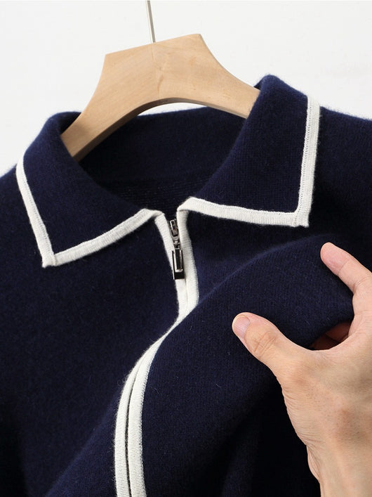 Cardigan de Lana para Hombre Elegante y Sofisticado - Image 4