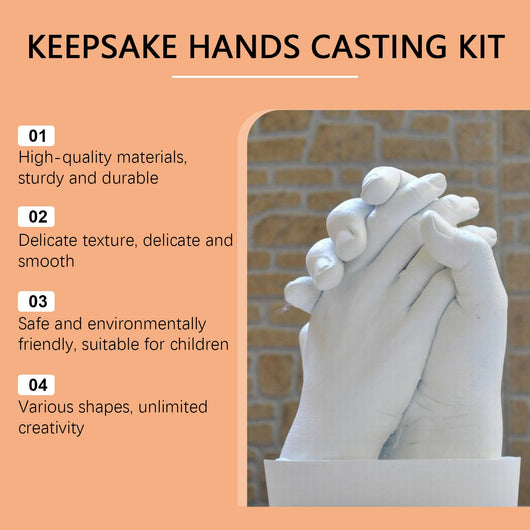 Kit Profesional de Moldeo en Yeso 3D para Manos - Image 6