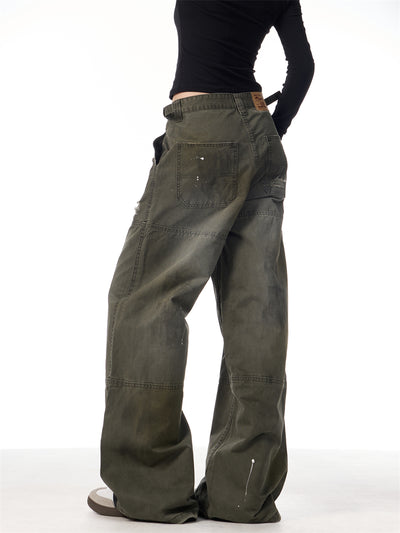 Jeans Desgastados con Costuras de Diseño - Image 9