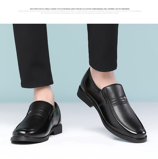 Zapatos de Cuero para Hombre Casual Negocios con Suela Flexible - Image 14