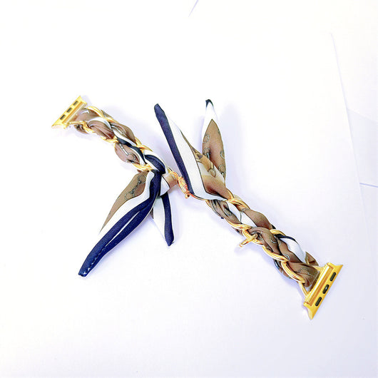 Bufanda Reloj con Cadena Metálica para Mujer - Image 7