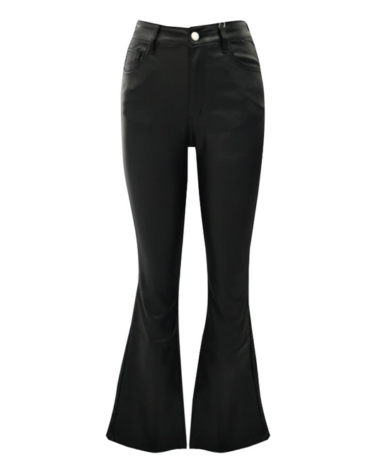 Pantalones de Cuero para Mujer Madura - Elegancia Versátil para Otoño e Invierno - Image 7