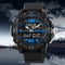 Reloj Deportivo Dual Display Resistente al Agua para Actividades Outdoor